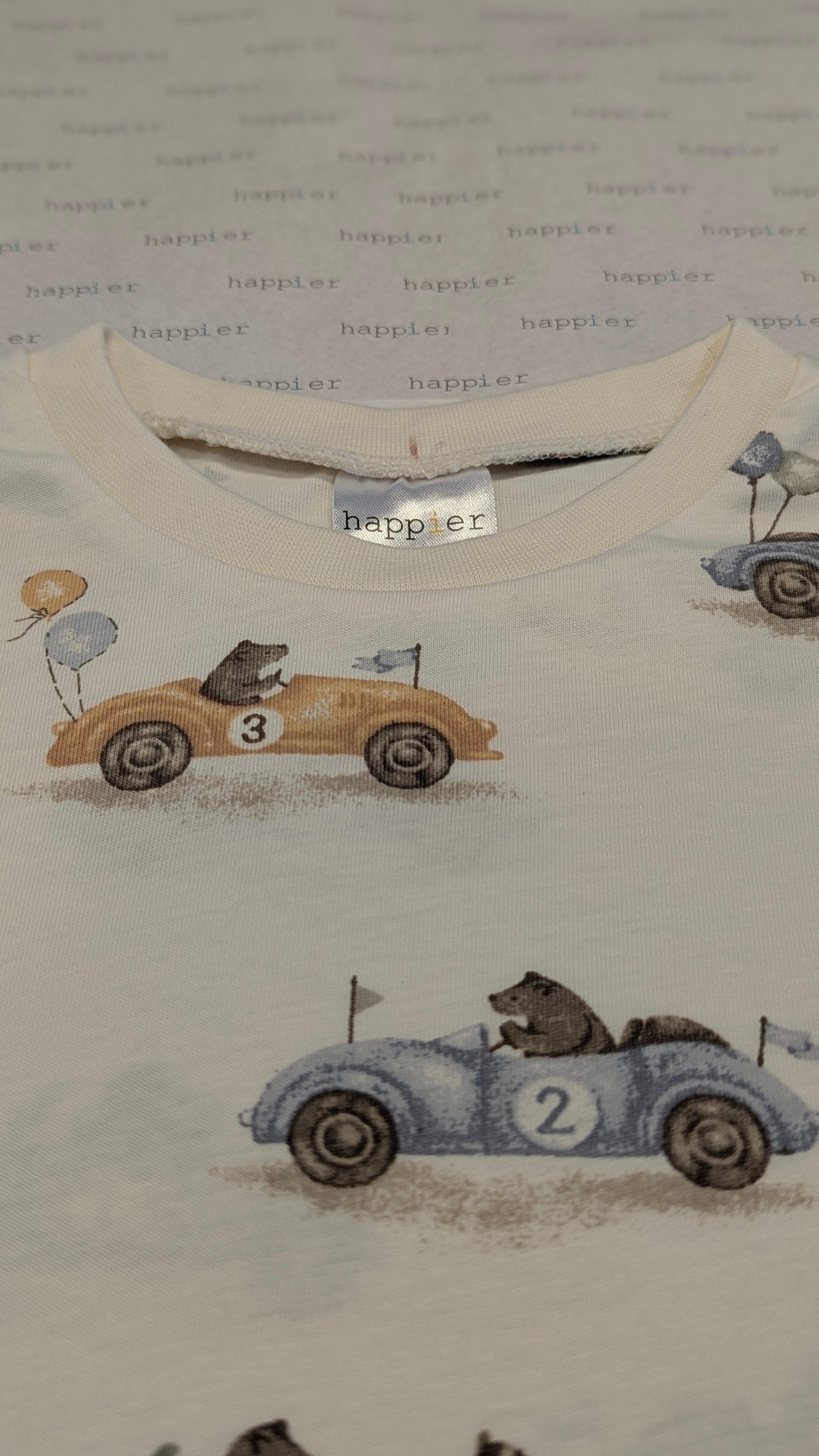 Boys Racing Print Full Sleeve T-Shirt