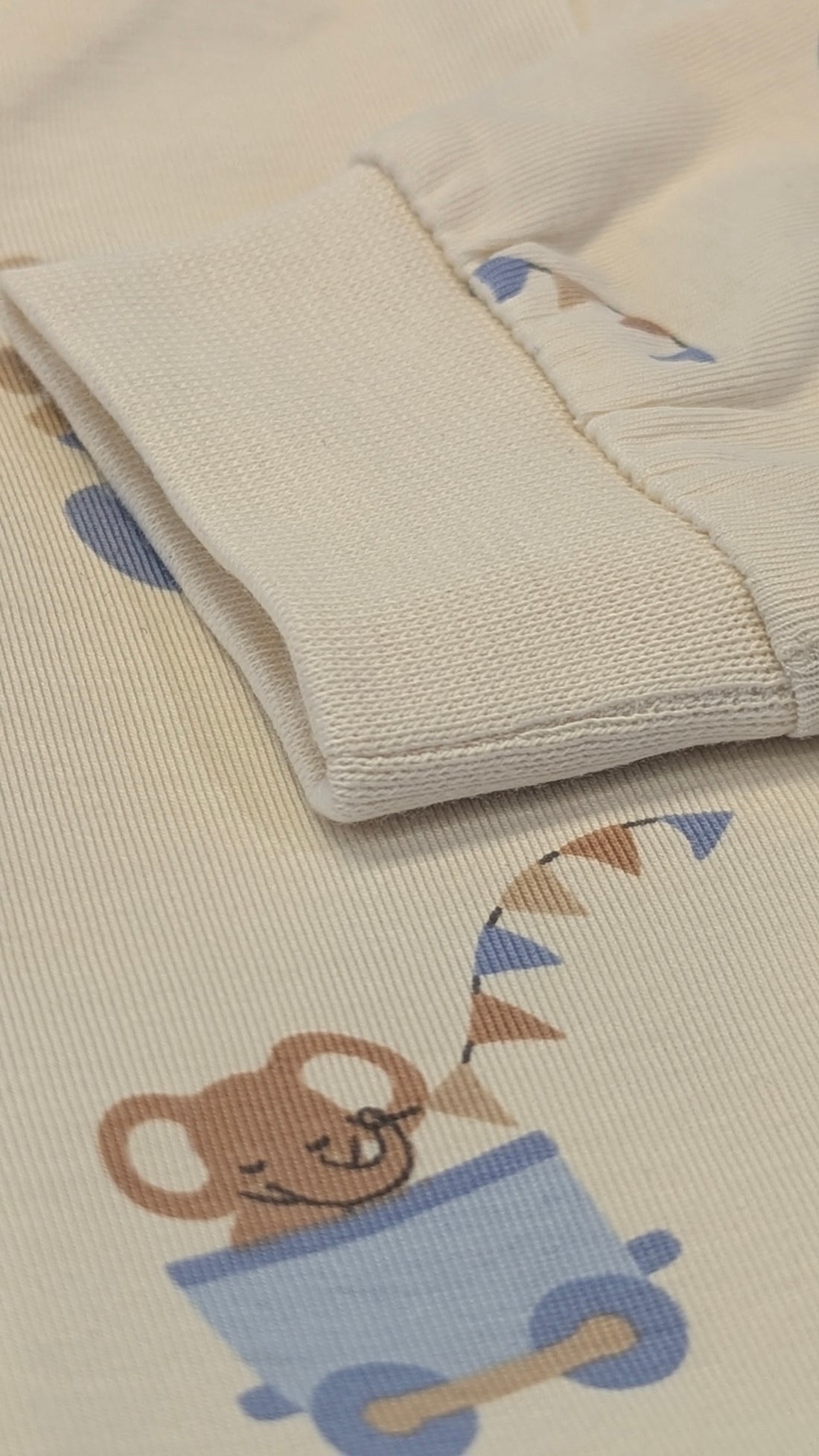 Blue Car Friends Zip Romper