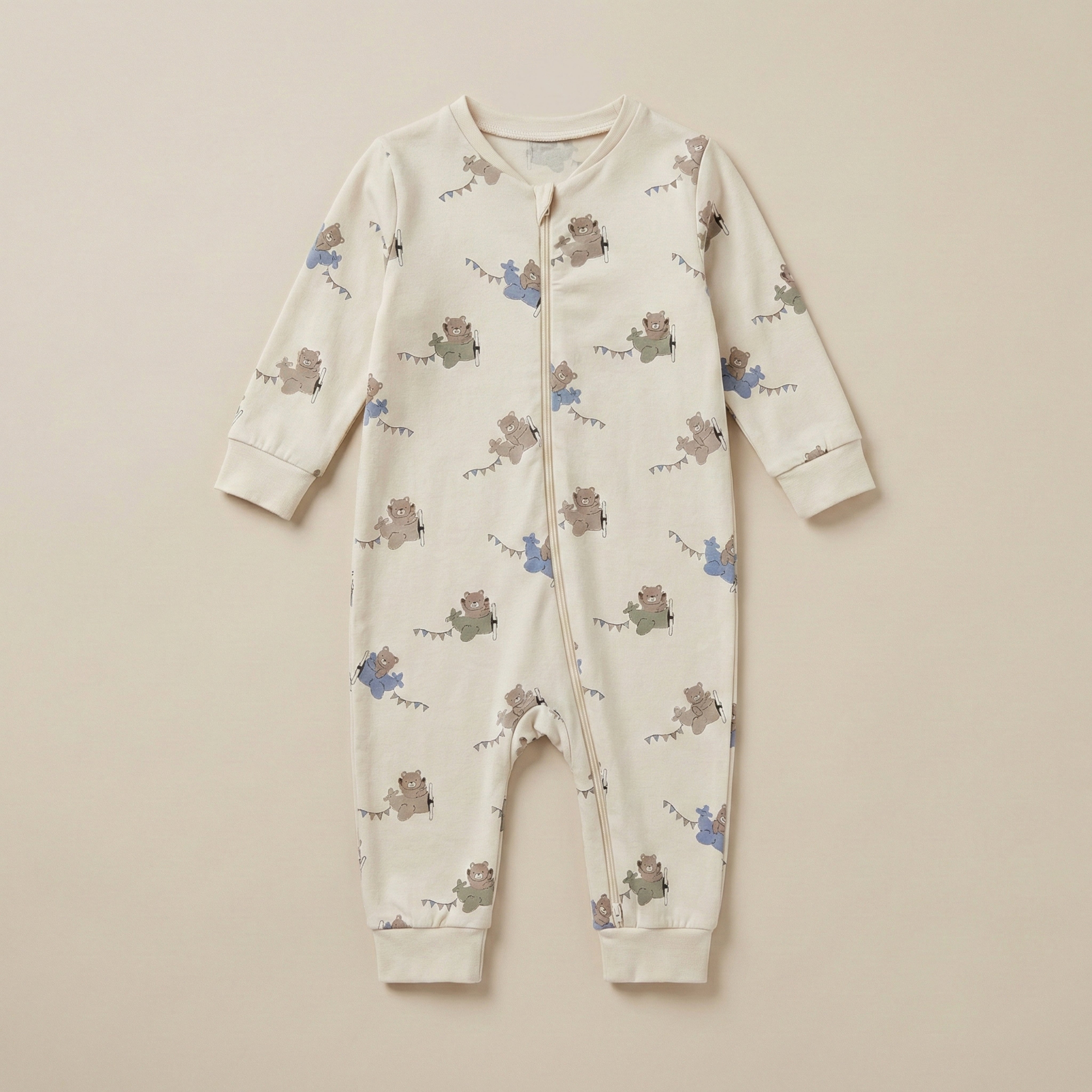 Soft & Cozy Bear Parade Baby Romper