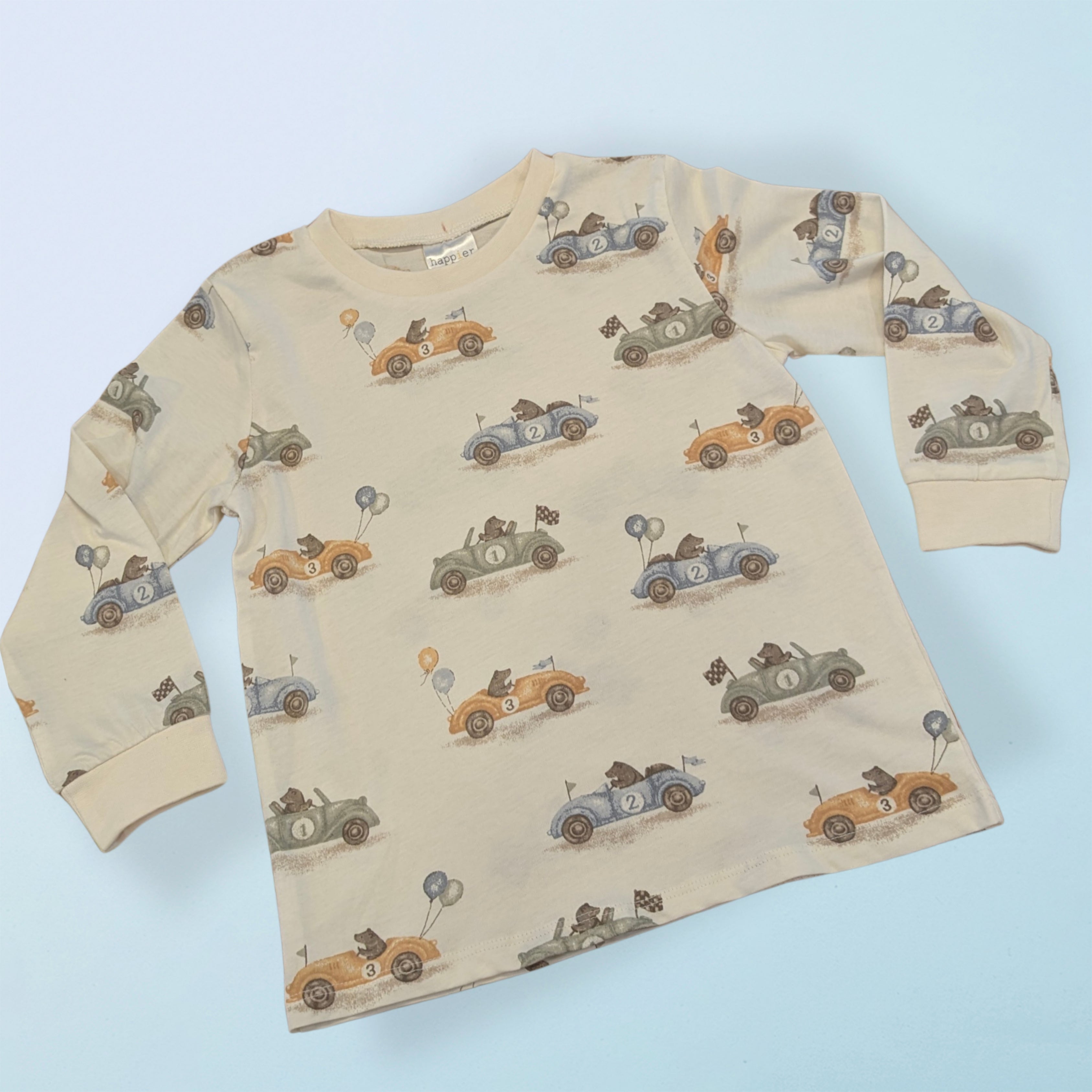 Boys Racing Print Full Sleeve T-Shirt